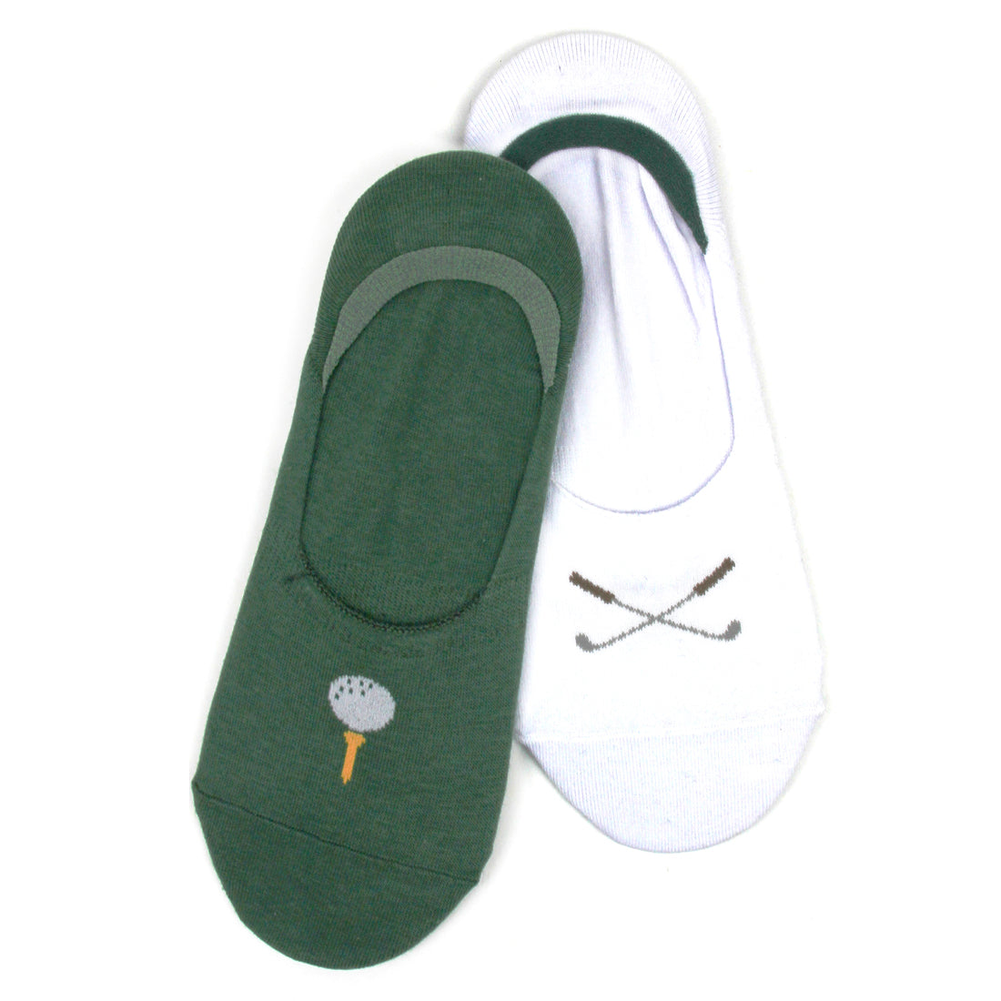 Russell Fashion Foot Men's Low Cut Golf Sock, 2 pairs