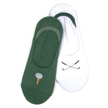 Russell Fashion Foot Men's Low Cut Golf Sock, 2 pairs