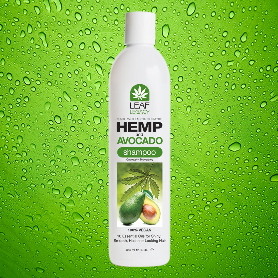FANT HEMP&AVOCADO SHAMPOO   12Z