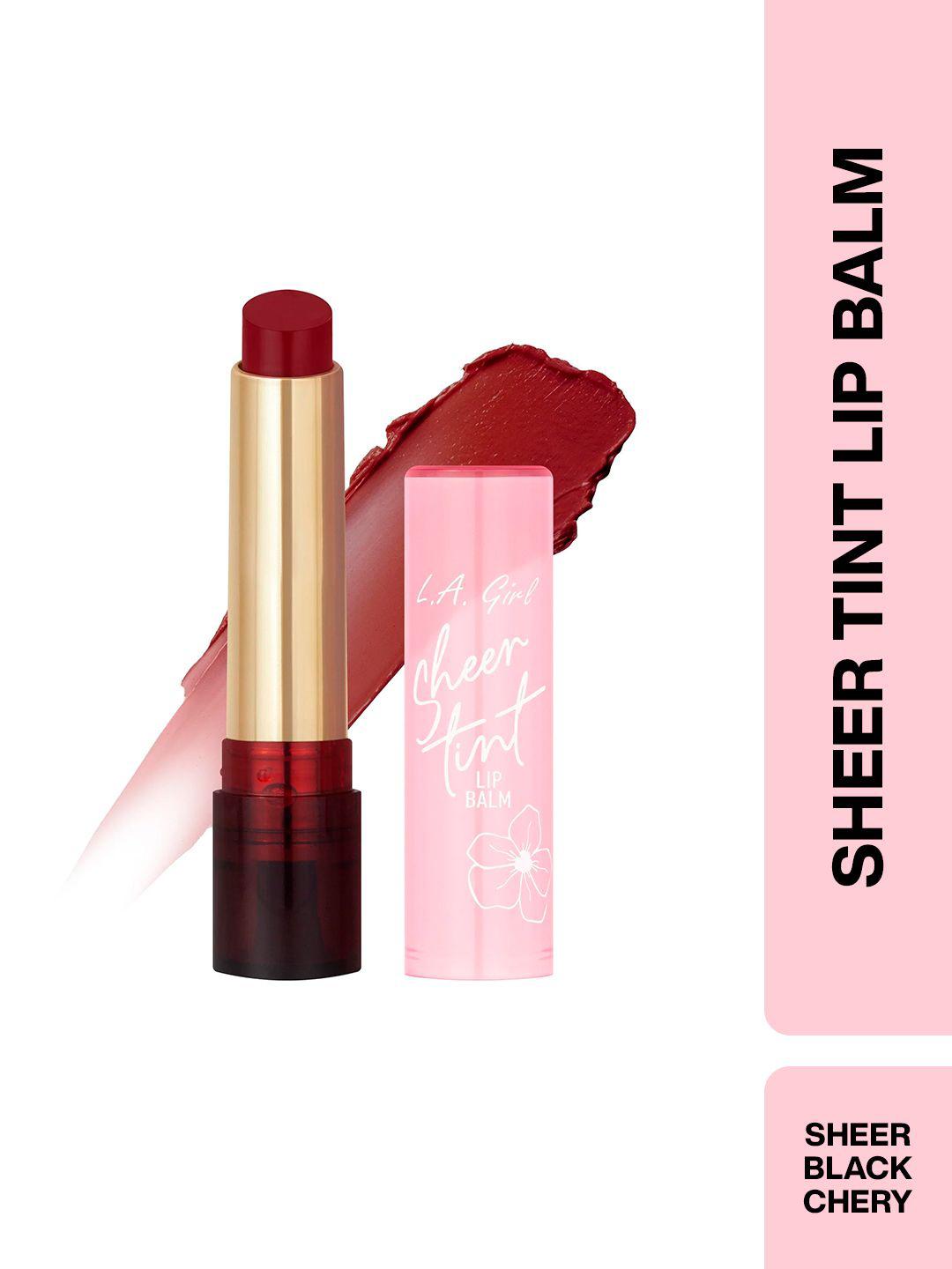L.A. Girl Sheer Tint Lip Balm - Black Cherry
