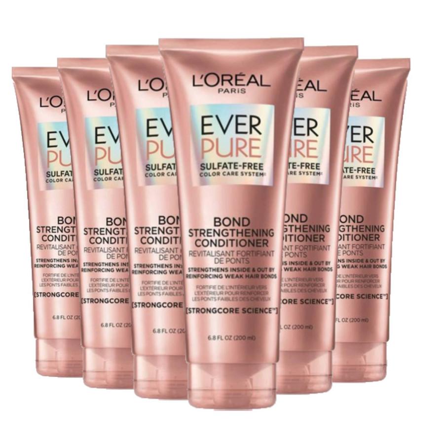 L'ORÉAL PARIS EverPure Sulfate Free Bond Repair Color Care Conditioner, 6.8 fl. oz.