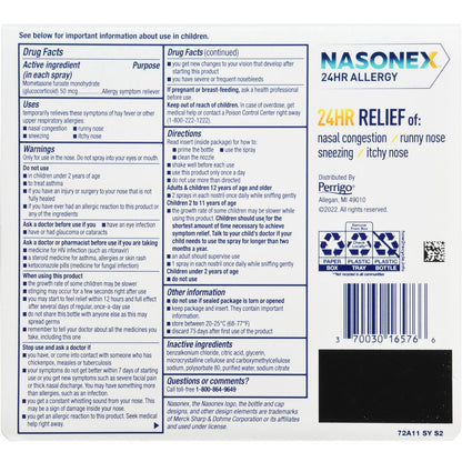 NASONEX 24HR ALLERGY SPRAY 120SPY 0.57OZ