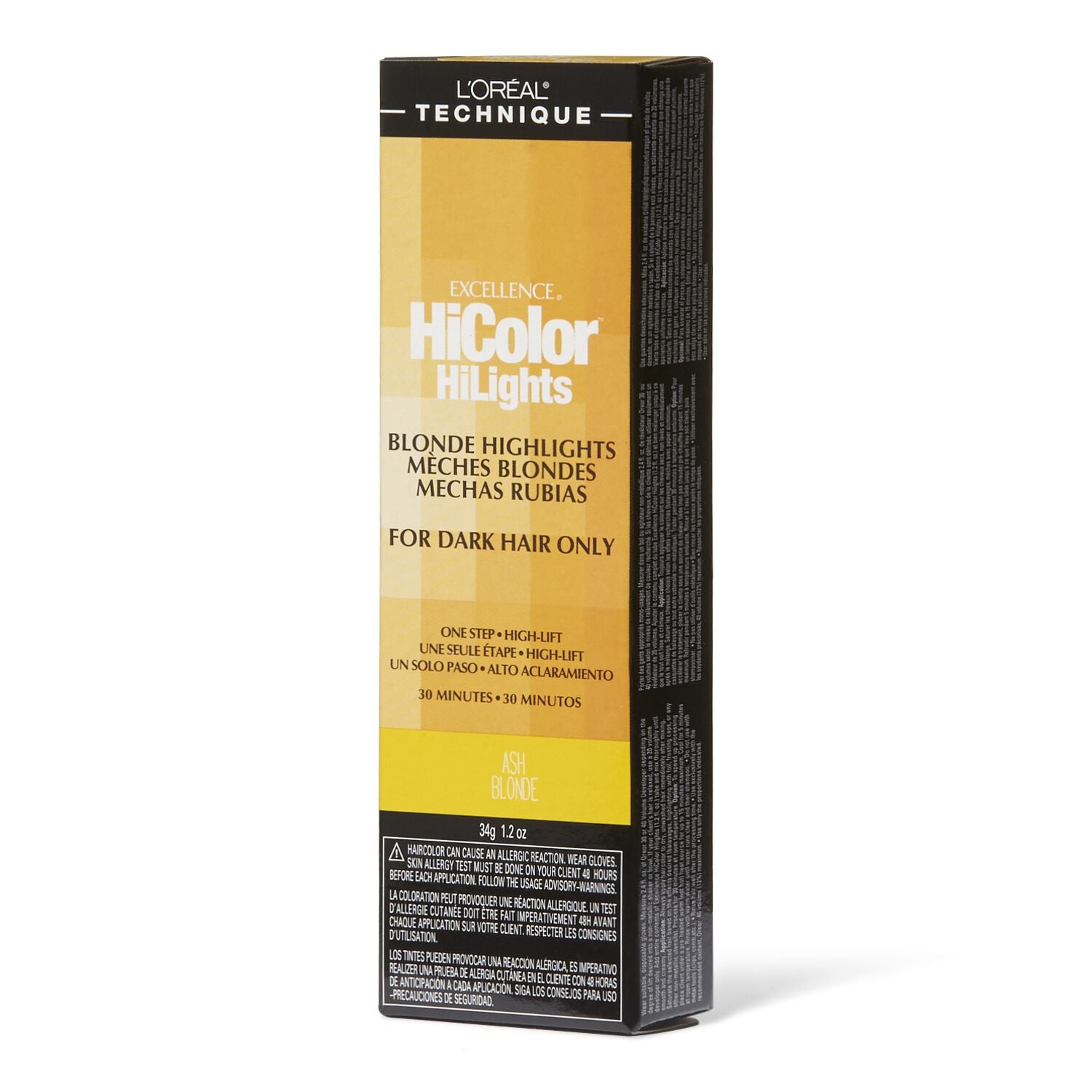 Loreal Excel Hicolor Hilights Ash Blonde 1.2oz