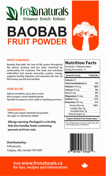AFRI PURE 100% NAT BAOBAB  1.7Z
