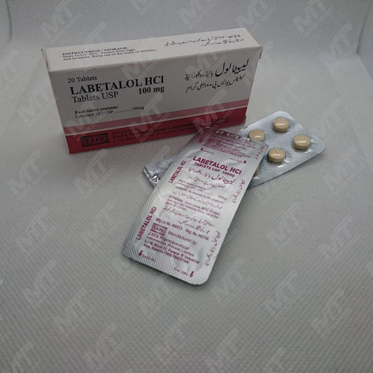 LABETALOL HCL TB 100MG 100