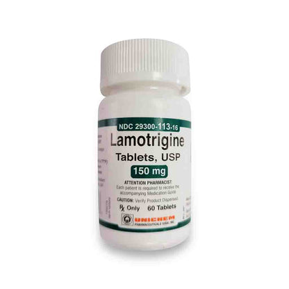 LAMOTRIGINE TB 150MG 500