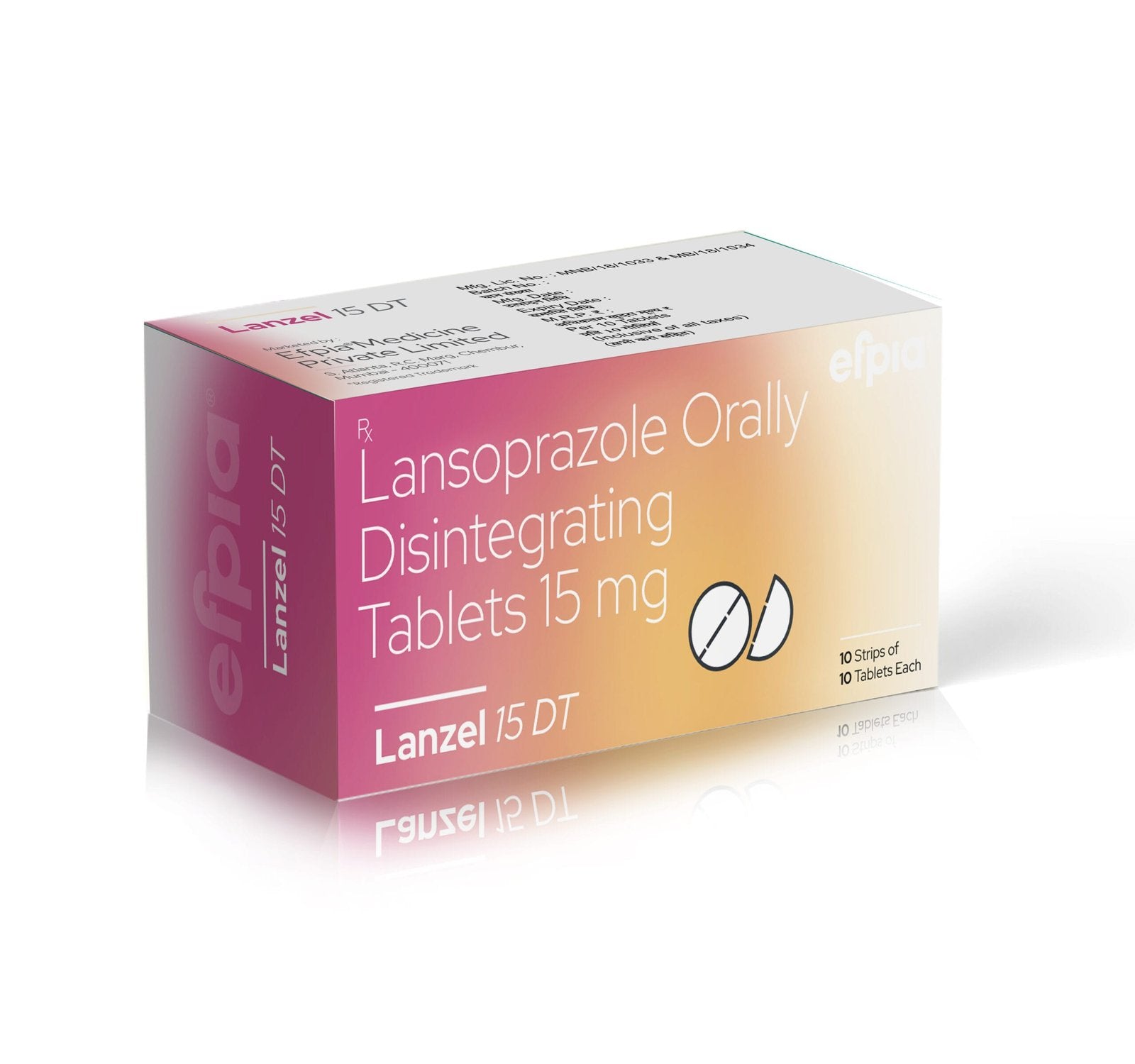 GNP LANSOPRAZOLE 15MG CAP 42CT