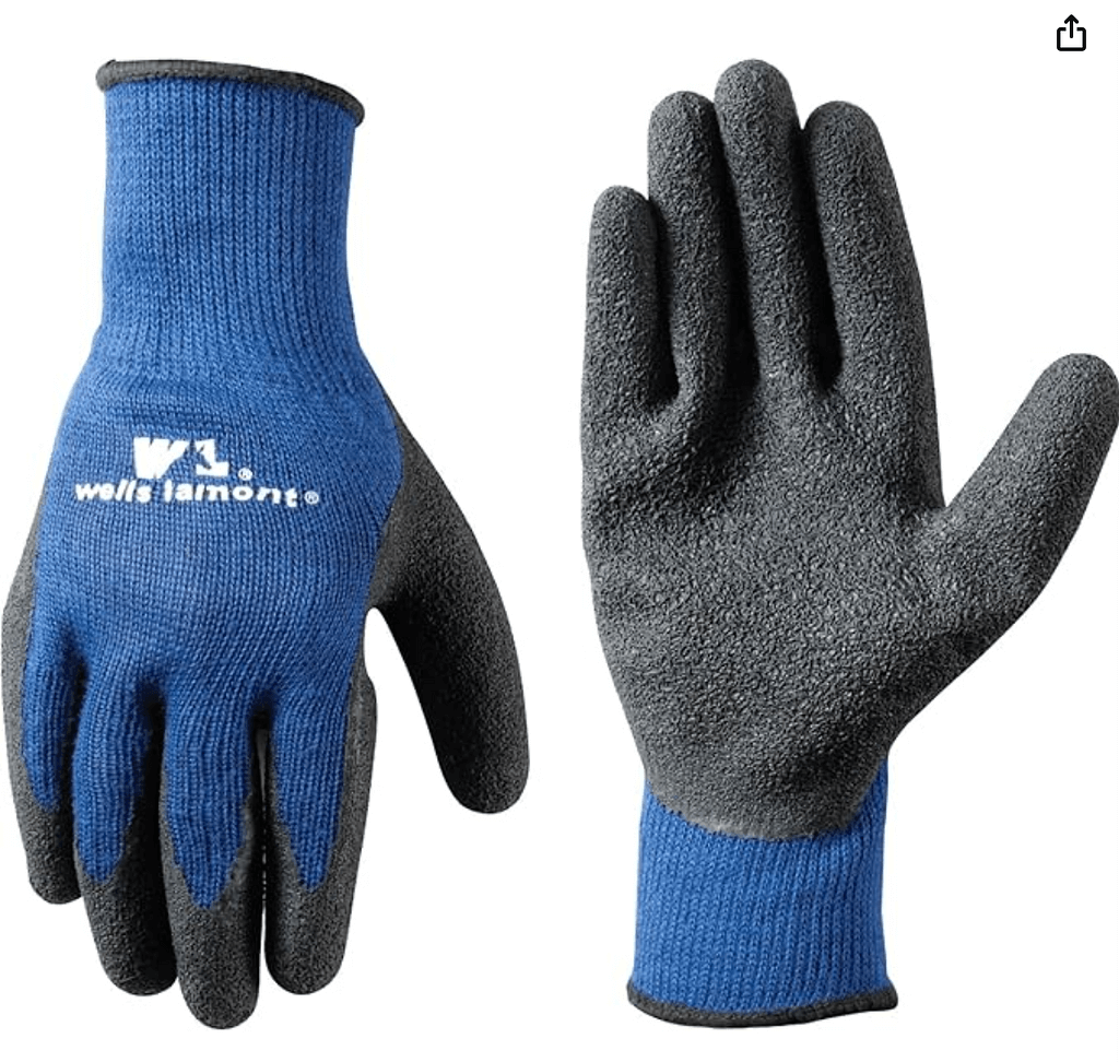 AWP Latex Coated Work Gloves, Large