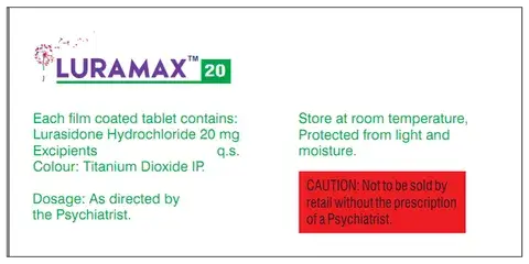 LATUDA TB 20MG 30
