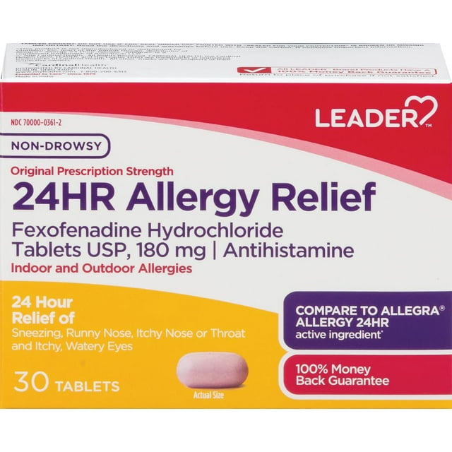 LDR ALLERGY RELIEF TB 180MG 180