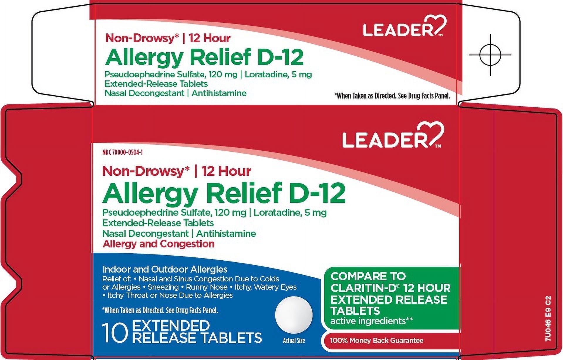 LDR ALLERGY RLF-D24 TB 240-10MG15