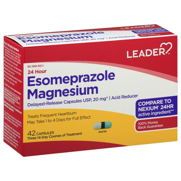 GNP ESOMEPRAZOLE MAG CAPS 20MG 24HR 14CT
