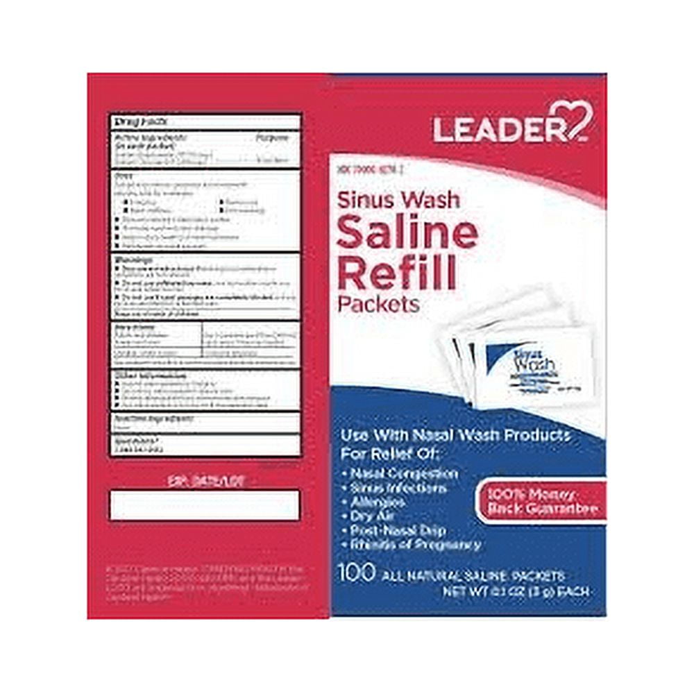 GNP SINUS WASH REFILL PWD 100