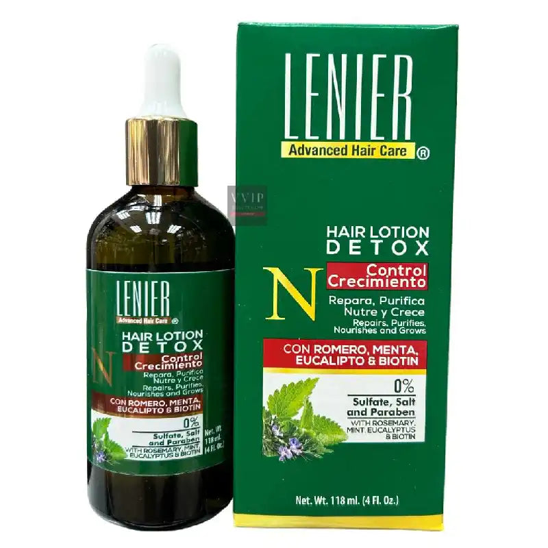 LENIER DETOX HAIR LOTION    4OZ