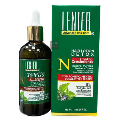 LENIER DETOX HAIR LOTION    4OZ