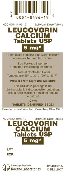 LEUCOVORIN TB 10MG 12