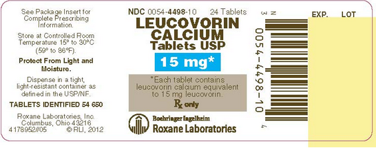 LEUCOVORIN TB 10MG 24
