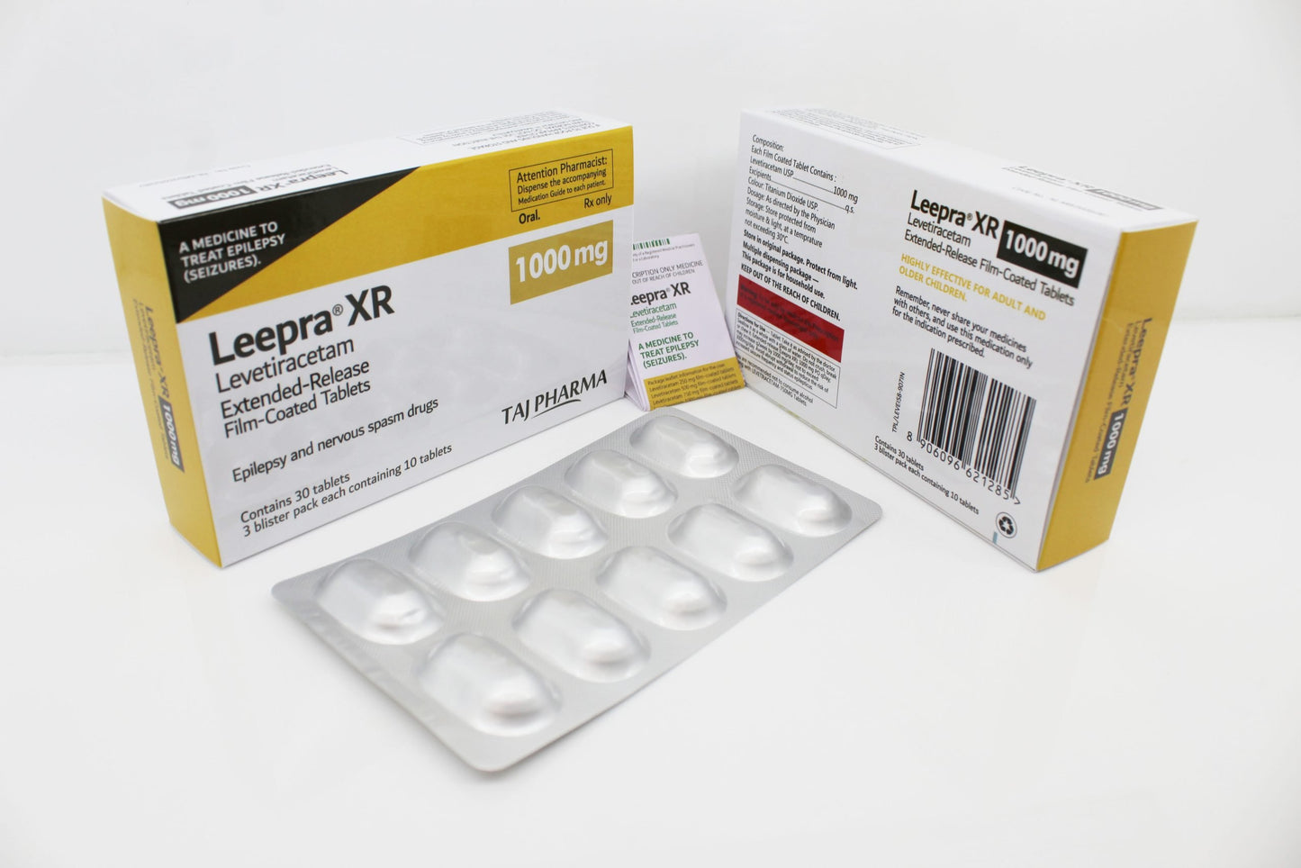 LEVETIRACETAM TB 1000MG 60