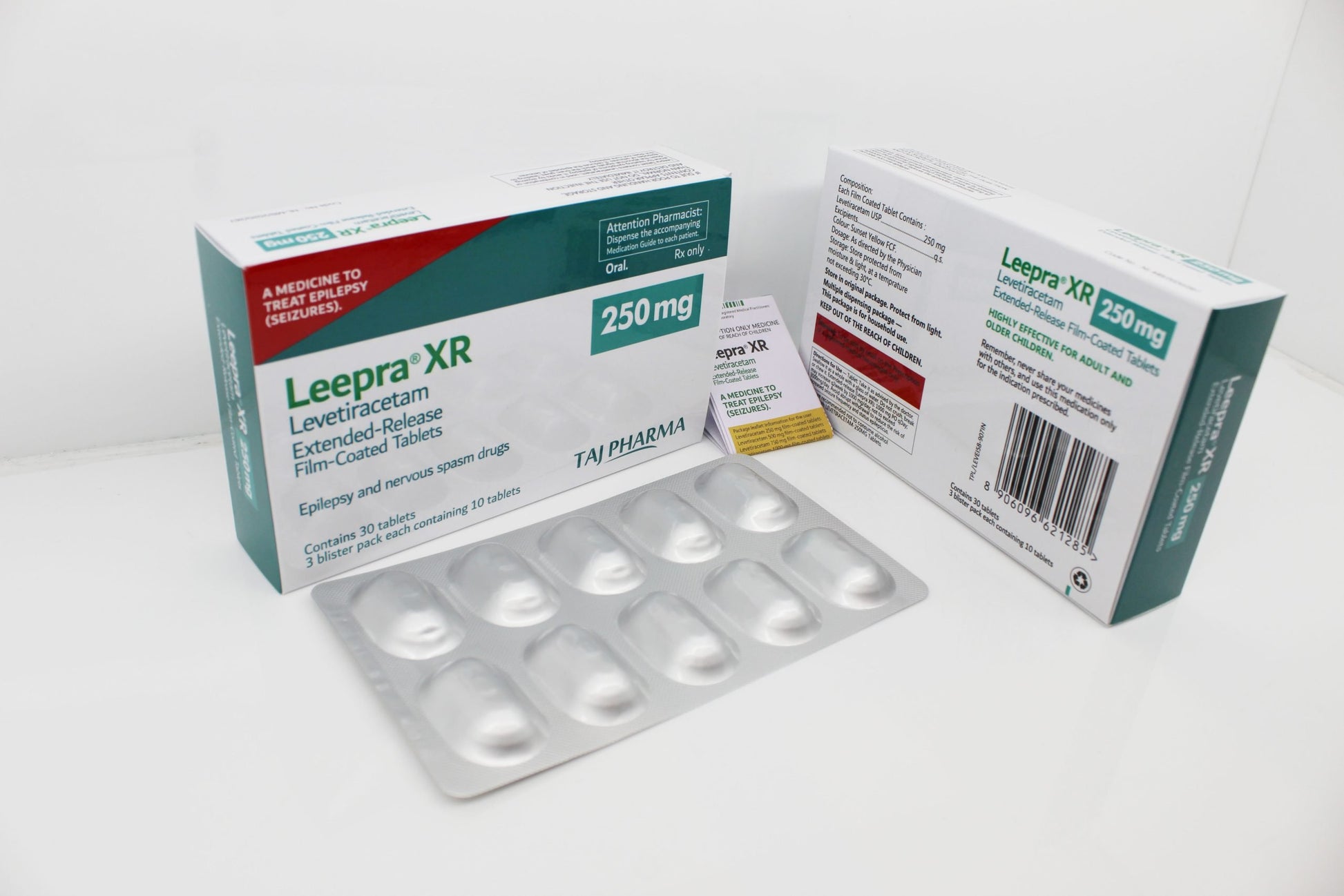 LEVETIRACETAM TB 250MG 500