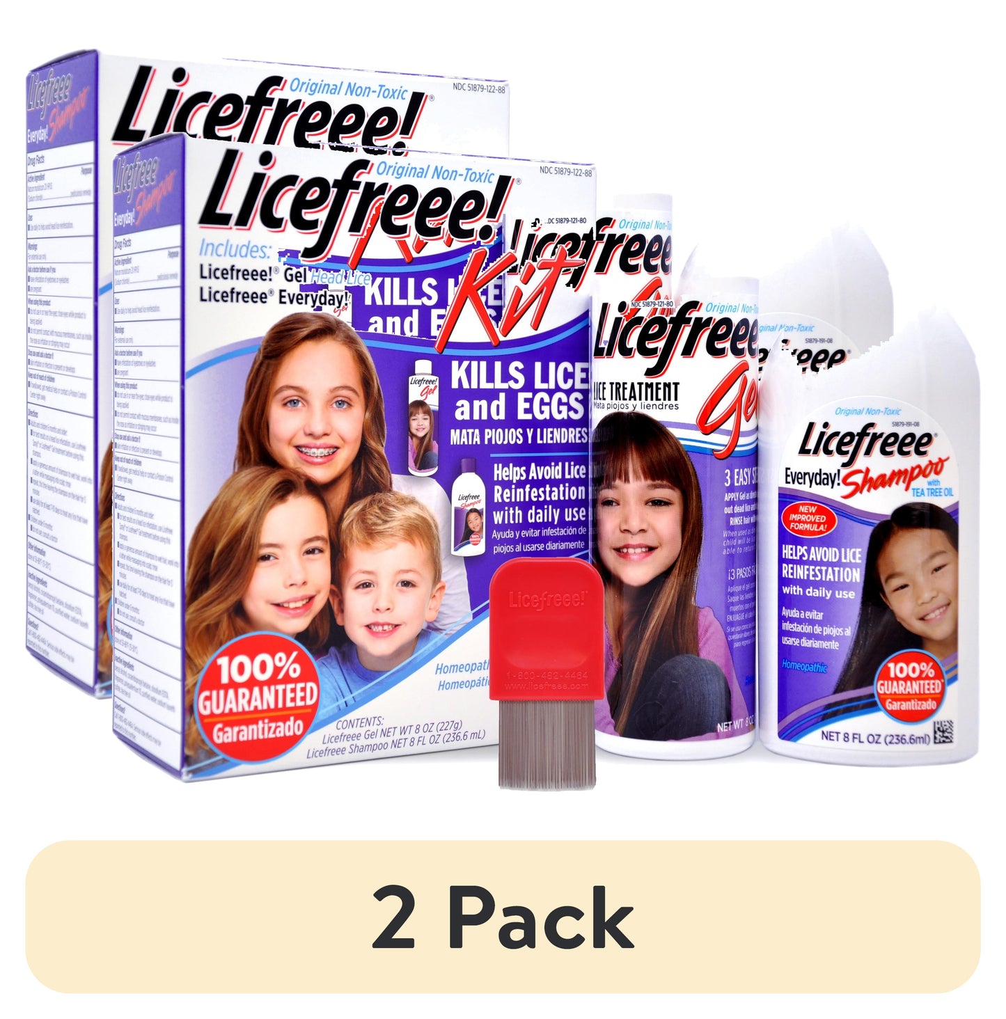 LICEFREEE KIT GEL & SHAMPOO
