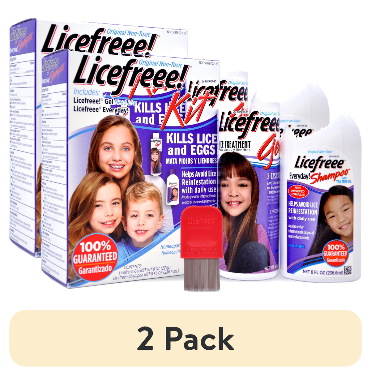 LICEFREEE KIT GEL & SHAMPOO