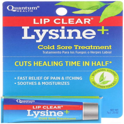 LYSINE+ LIP CLEAR COLD SORE OINTMENT 7GM