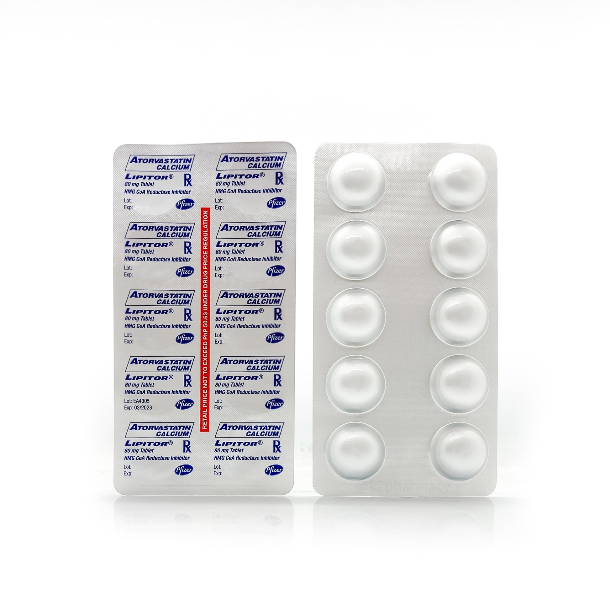LIPITOR TB 80MG 90