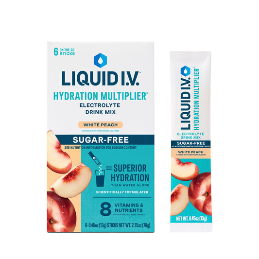 LIQUID IV HYDR MULT S/F PEACH PWD 6CT