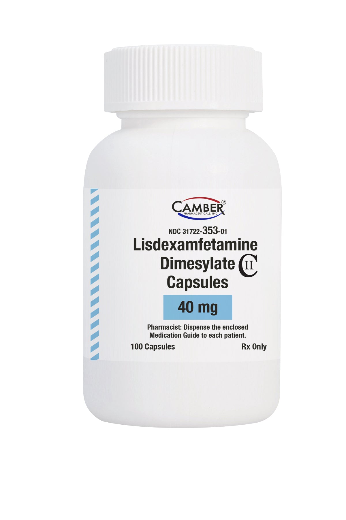LISDEXAMFETAMINE CP 40MG 90    C2