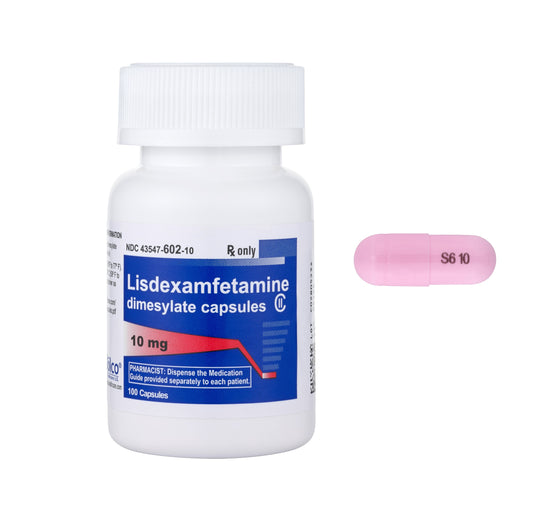 LISDEXAMFETAMINE CP 10MG 100   C2