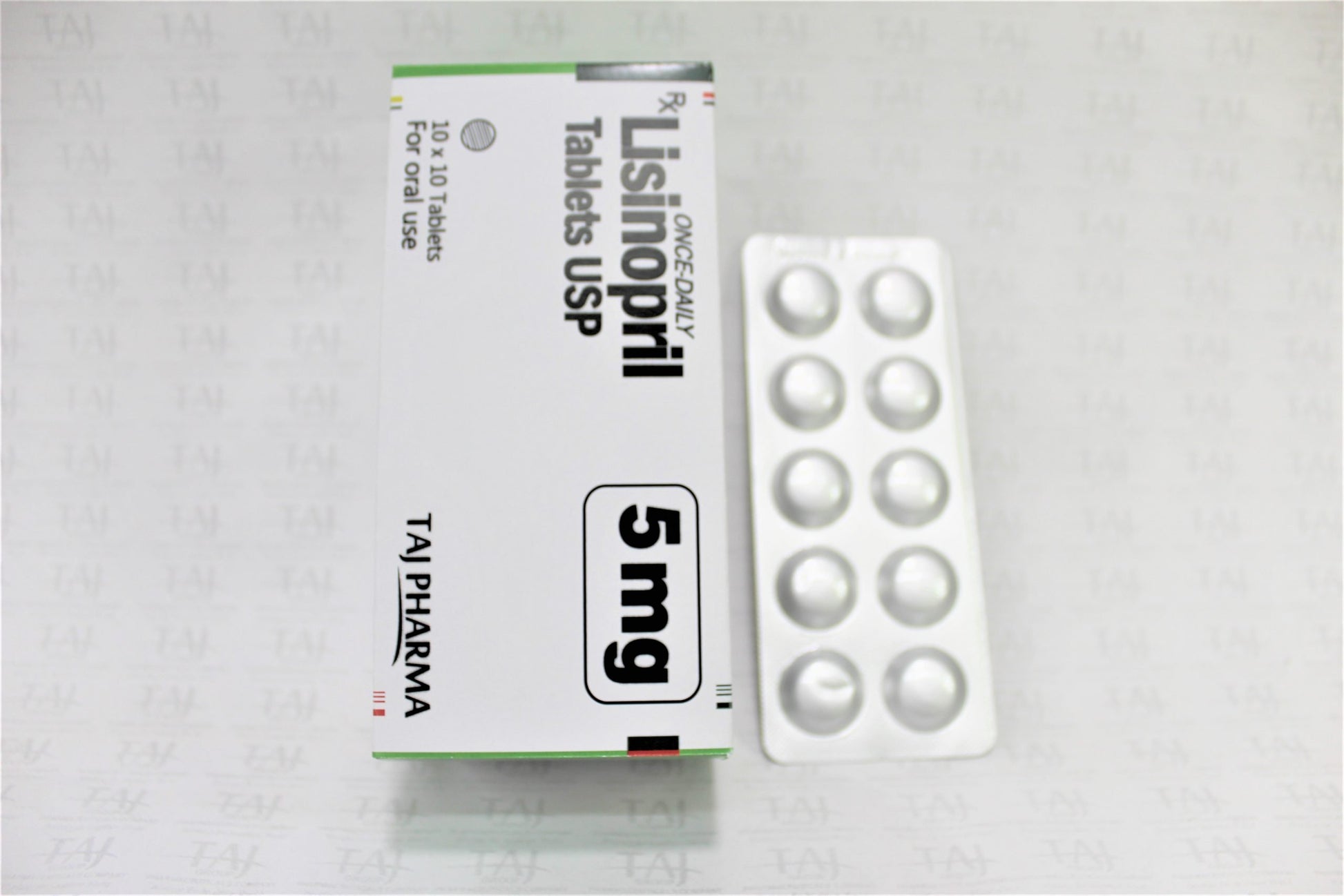 LISINOPRIL TB 5MG 1000 1/D
