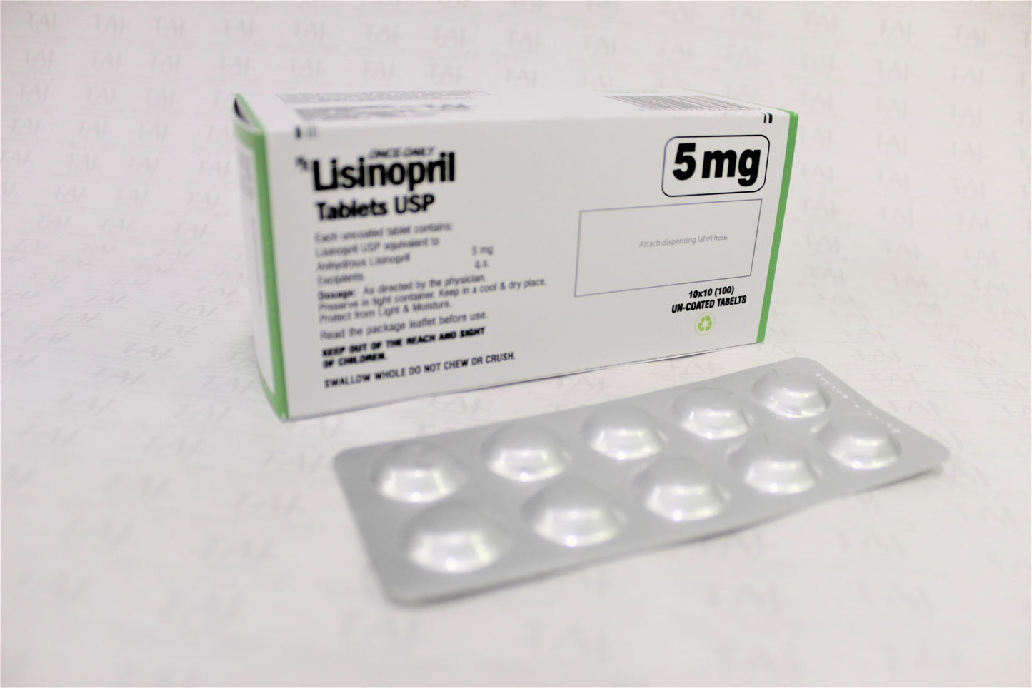 LISINOPRIL TB 5MG 1000