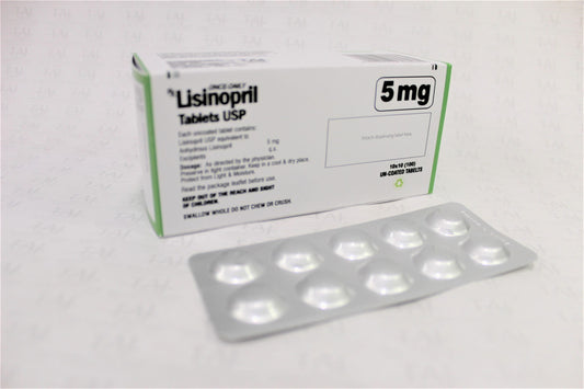 LISINOPRIL TB 5MG 1000