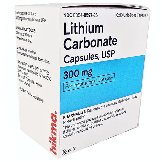 LITHIUM CARB CP 150MG 100