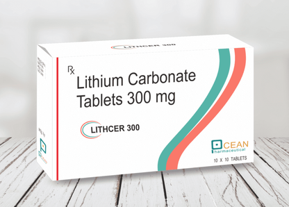 LITHIUM CARBONATE TB 300MG 100 ER