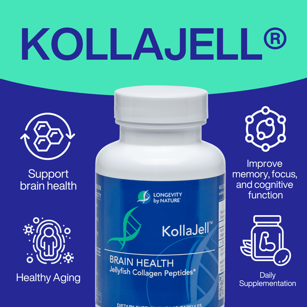 LONGEVITY BY NATURE KOLLAJELL,BRAIN & MEMORY