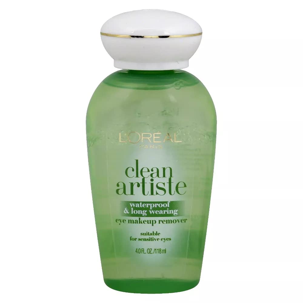 L'ORÉAL PARIS Clean Artiste Oil-Free Eye Makeup Remover, 4 oz