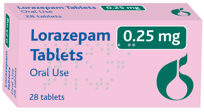 LORAZEPAM TB 0.5MG 500         C4