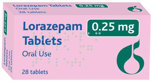 LORAZEPAM TB 0.5MG 500         C4