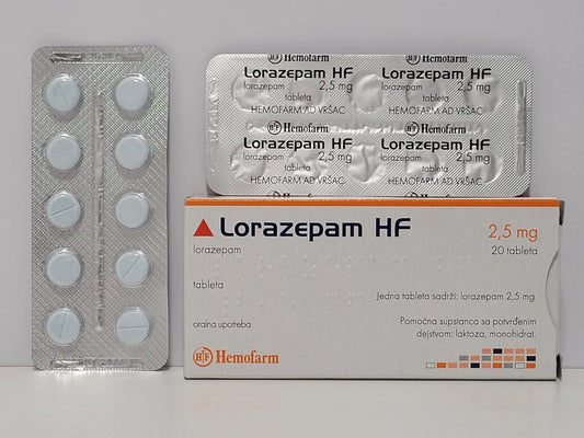 LORAZEPAM TB 0.5MG 100         C4