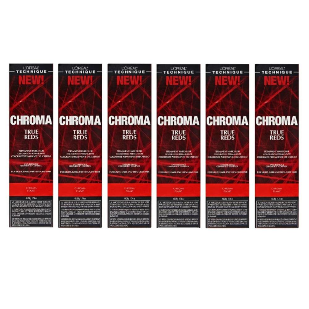Loreal Chroma True Reds Hair Color - Flame 1.74oz
