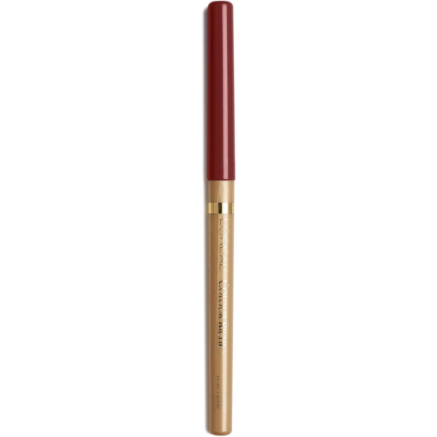 L'ORÉAL PARIS Colour Riche Lip Liner with Omega 3 and Vitamin E, 773 Truly Burgundy, 0.007 oz.