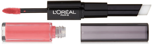 L'ORÉAL PARIS Infallible Pro Last 2-Step Lipstick, Passionate Petal, 1 oz
