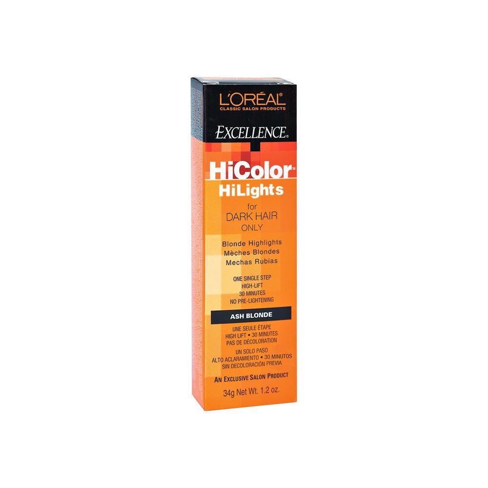 Loreal Excel Hicolor Hilights Ash Blonde 1.2oz