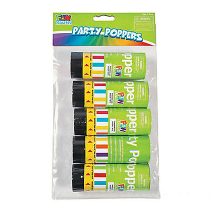 Party Favors 4/Pkg-Poppers