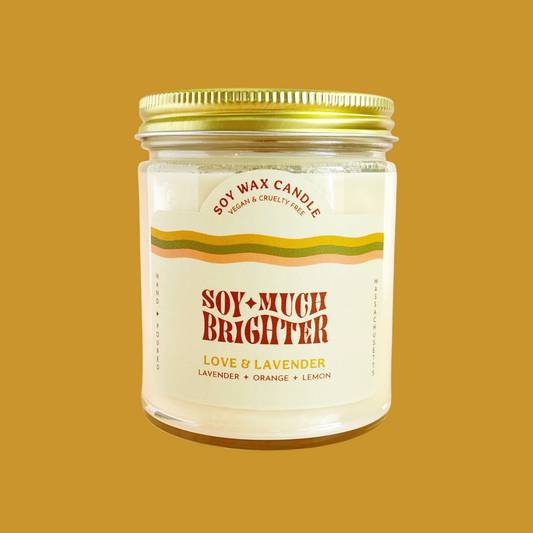 SOY CANDLE,LAVENDER