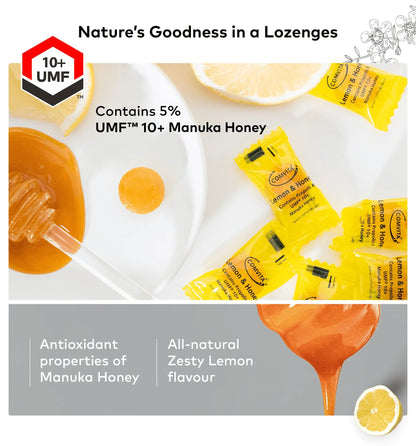 Organic Lozenges;Lemon Honey Soother