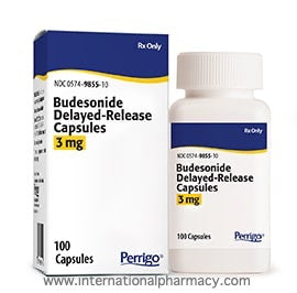 BUDESONIDE CP 3MG 100 EC