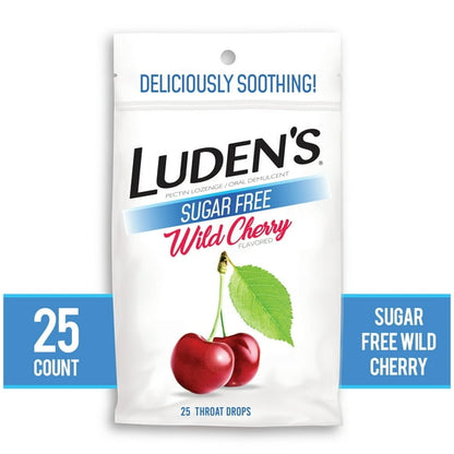LUDENS COUGH DRP LZ 12X25EA H/LMN