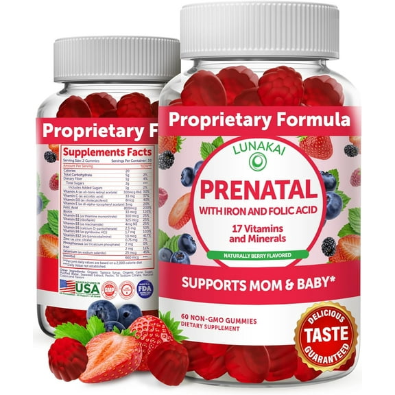 GUMMY,PRENATAL REGULARITY